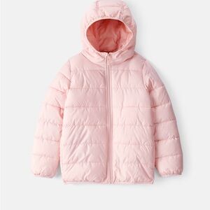 Carter's Light Pink Puffer Jacket for Kids (Size 5)